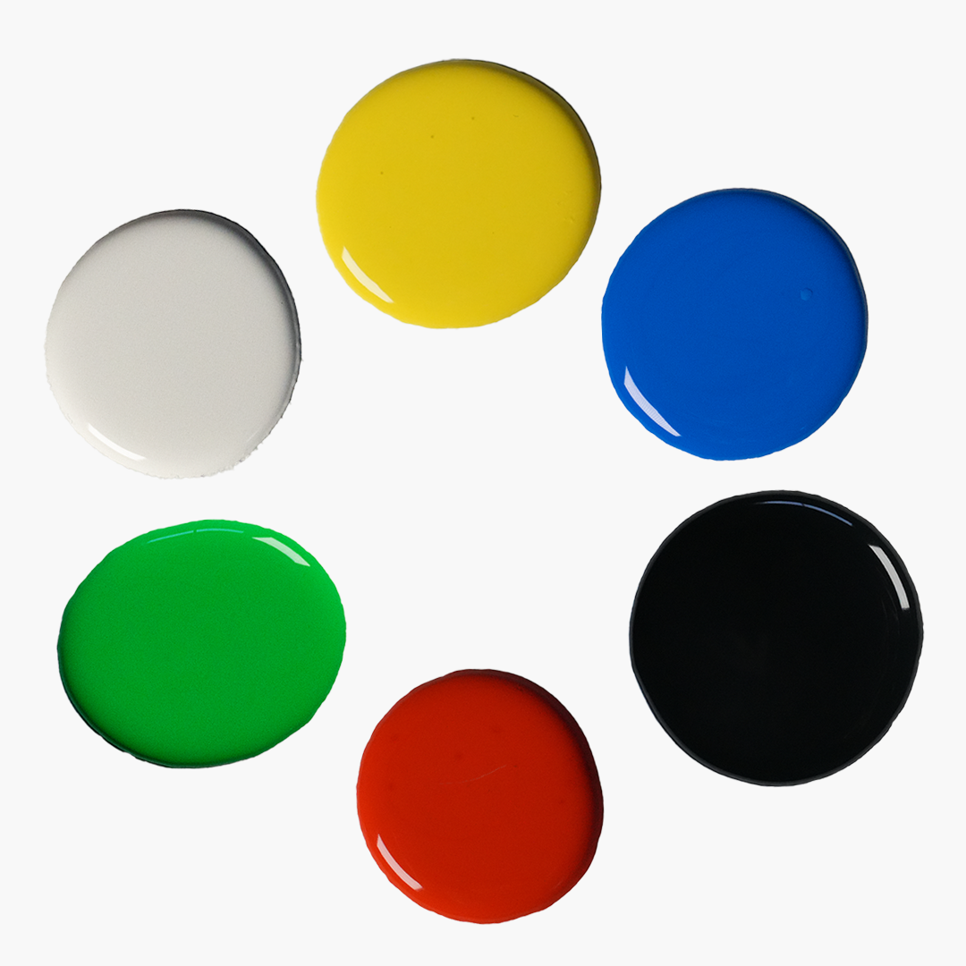 Set Vinilo Escolar X 6 Colores